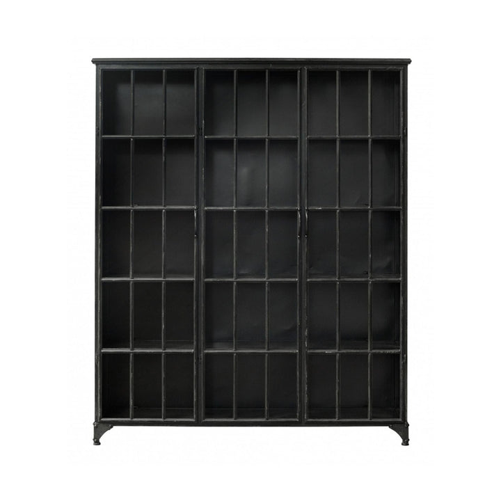 Zoco Home cabinets Iron Cabinet | Black 150x38x180cm