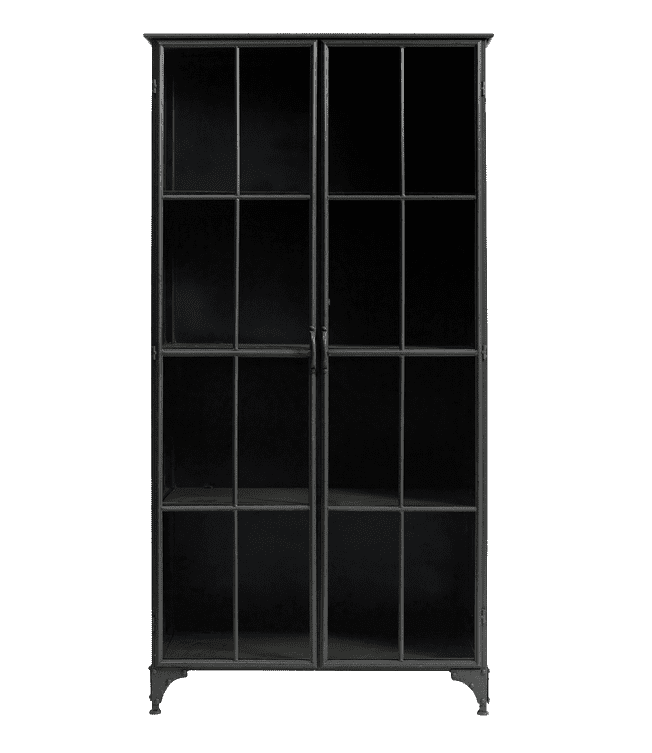 Iron Cabinet 185cm | Black - Zoco Home 