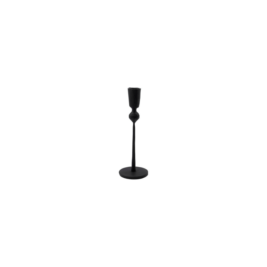 Zoco Home Home accessories Iron Candle Stand | Black 6x18cm