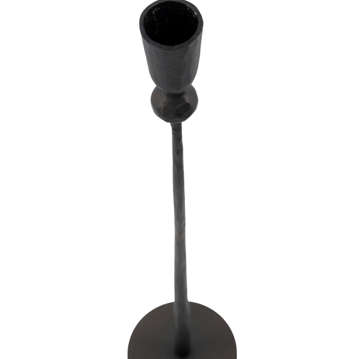 Zoco Home Home accessories Iron Candle Stand | Black 7x41cm