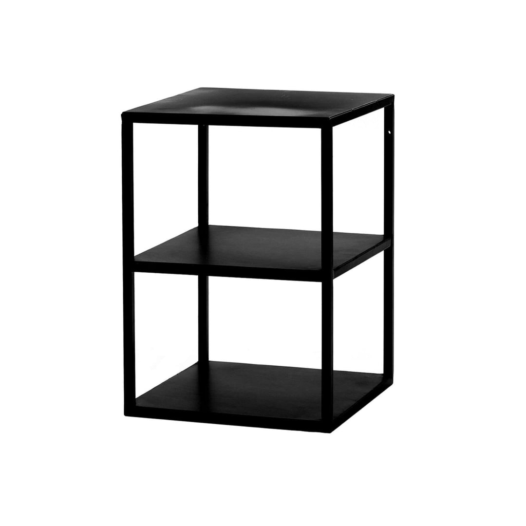 Zoco Home Furniture Iron Rack | Black 30x30x40cm