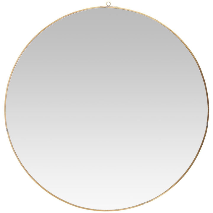 Zoco Home Iron Round mirror | Brass 60cm