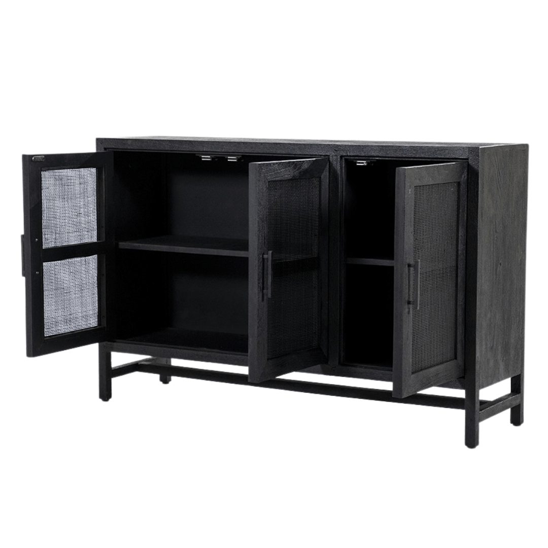 Zoco Home Jambi Dressoir | Black 125x35x80cm