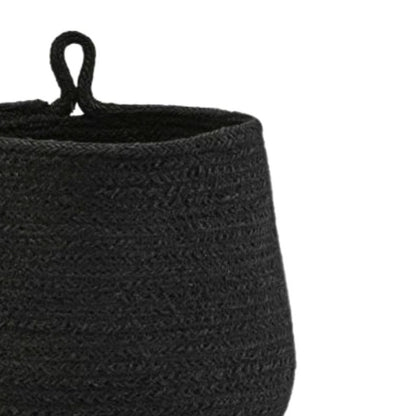 Zoco Home Home decor Jute Basket | Black 18x16cm