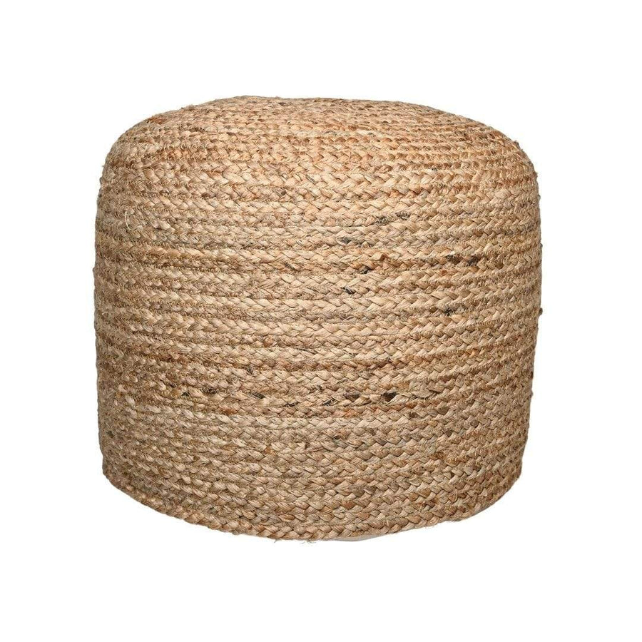 Zoco Home Poufs / Ottomans Jute Pouf | 50x35cm