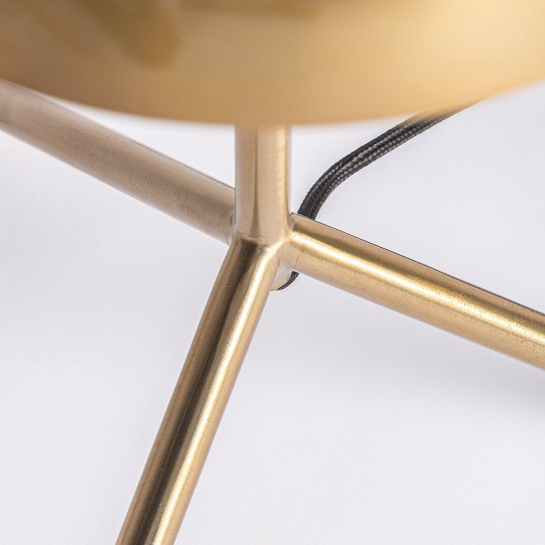 Zoco Home Kelheim Floor Lamp | Brass 39x39x150cm