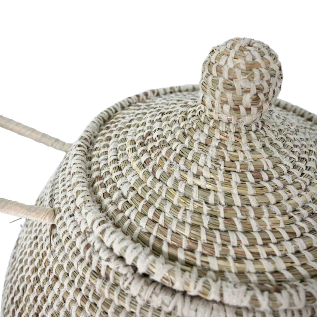 Zoco Home Kindia Basket | Natural/White | Large