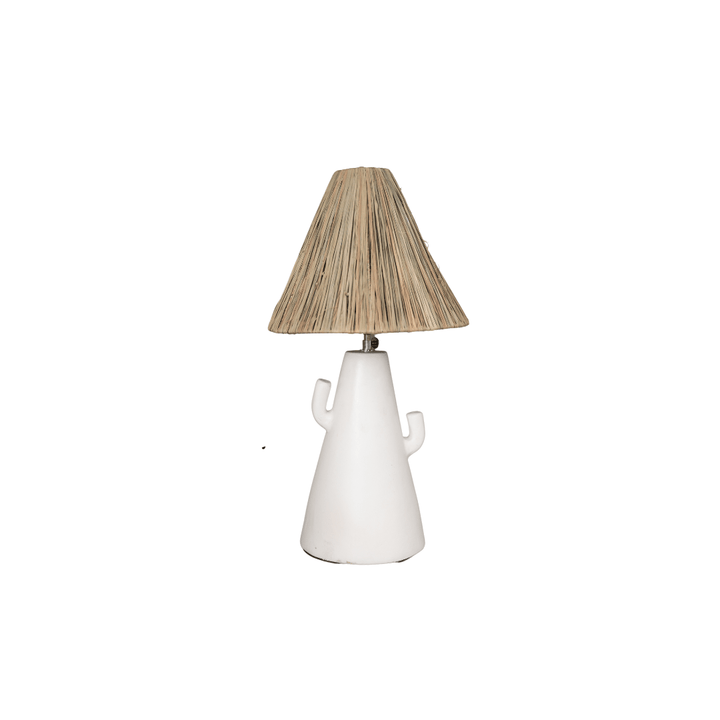 Zoco Home Laguna table lamp | Conical | White 40cm