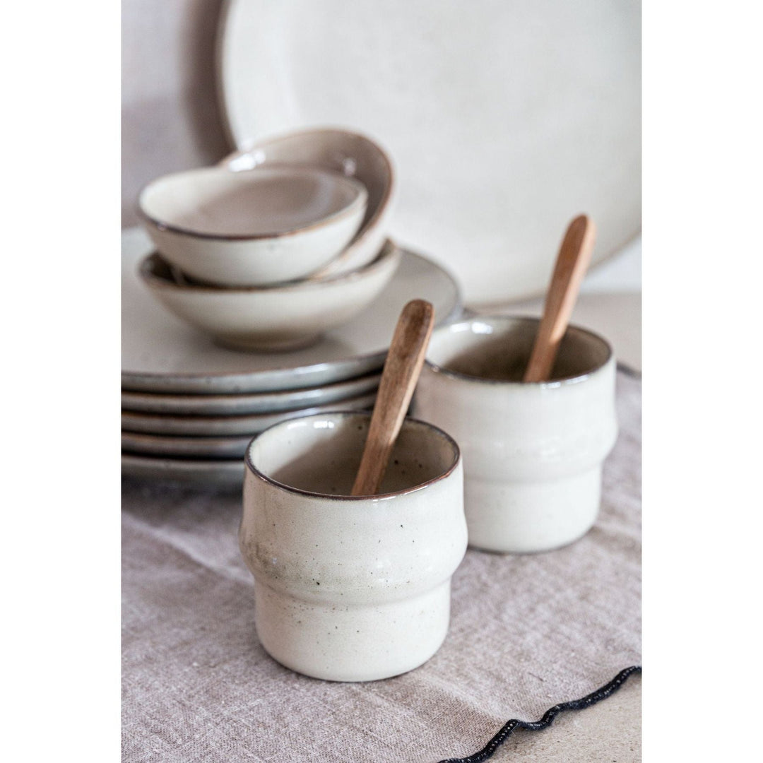 Zoco Home Kitchenware Lake Stoneware Mug | Grey 8.3x8.3cm