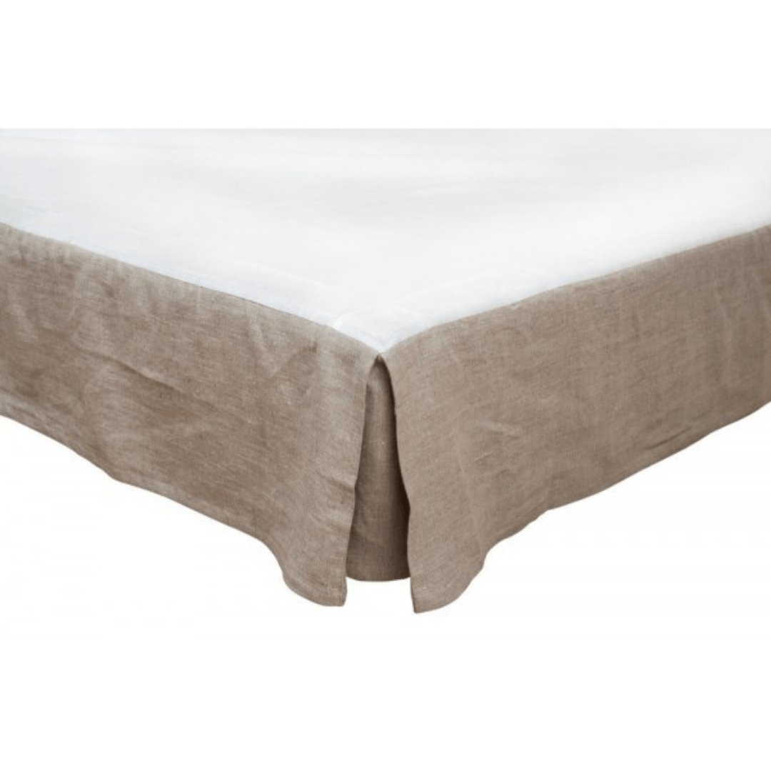 Zoco Home Linen BEDSKIRT | Natural