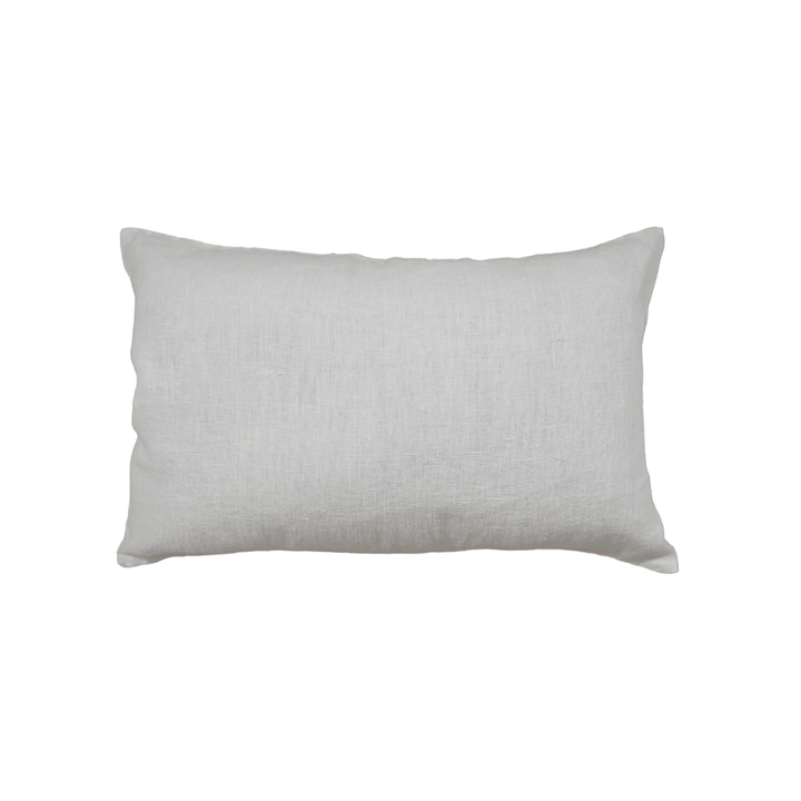 Zoco Home Linen Cushion Cover | Stonewashed White | 40x60cm