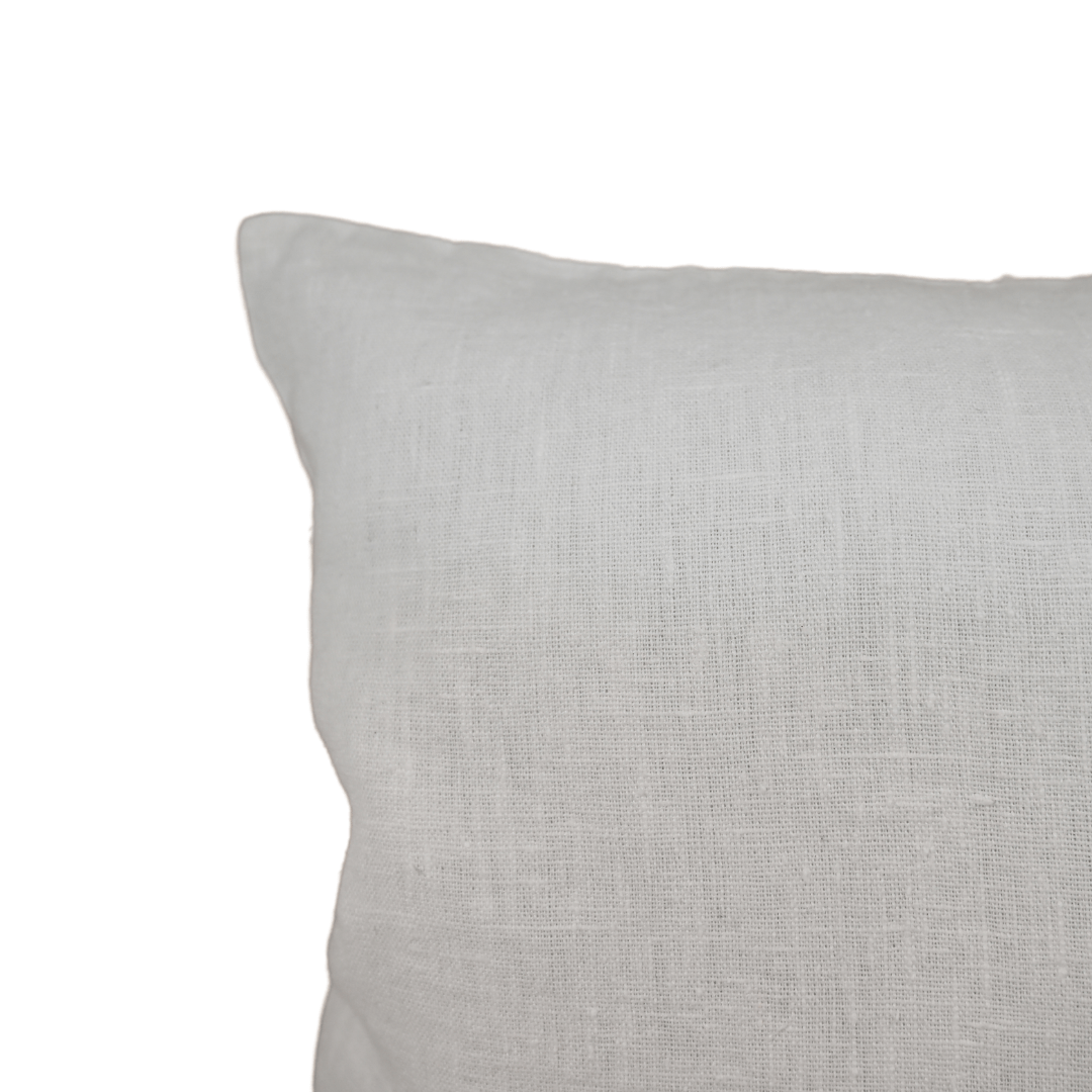 Zoco Home Linen Cushion Cover | Stonewashed White | 40x60cm