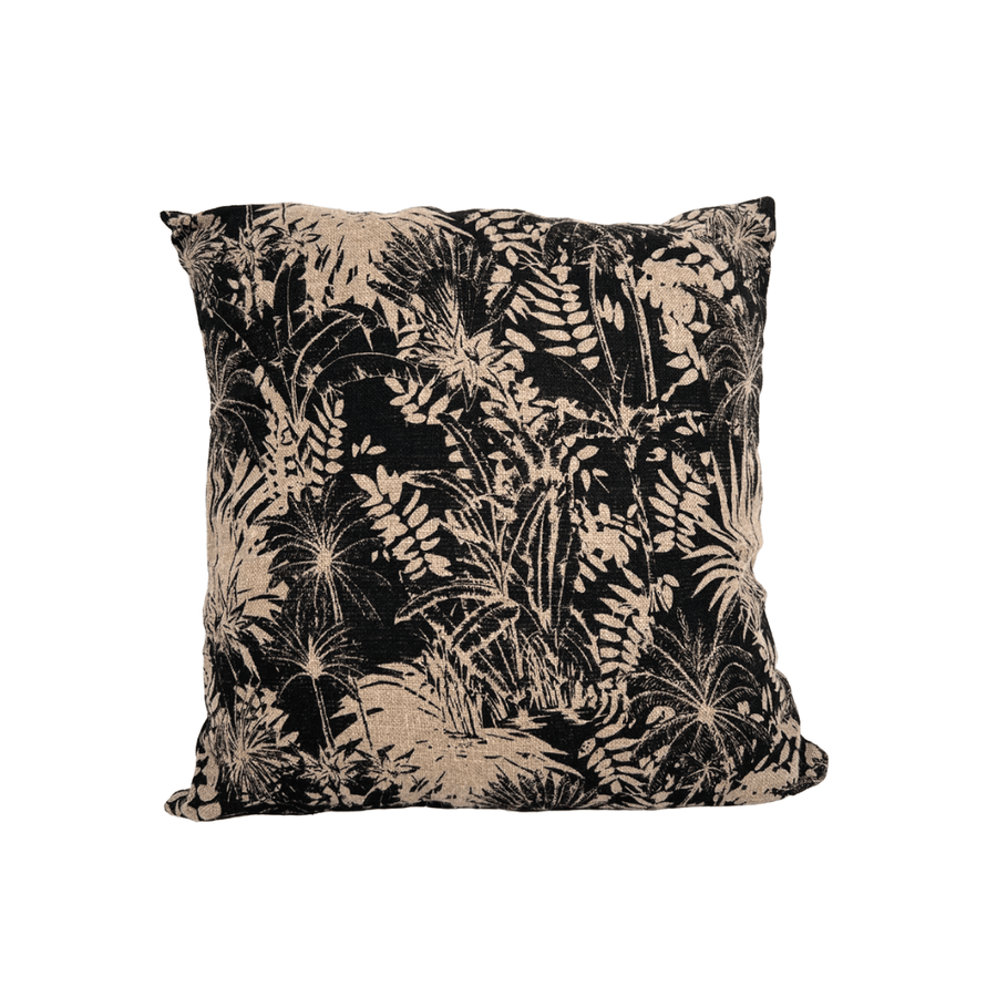 Zoco Home Linen Pillow | Ahe Palm | Natural 45x45cm