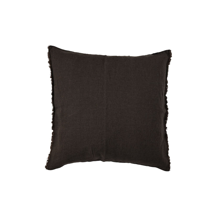 Zoco Home Linen Pillow | Black 45x45cm