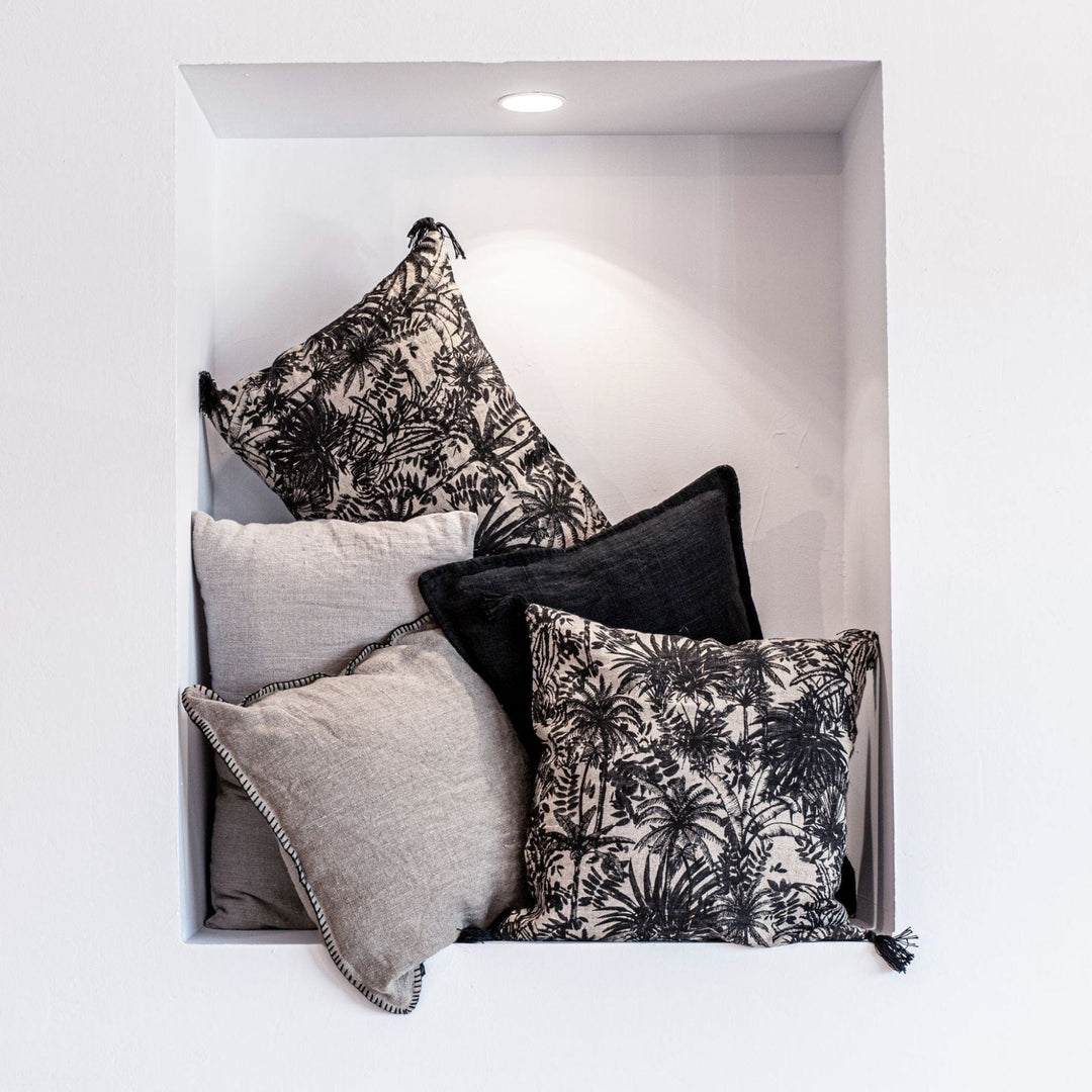 Zoco Home Textiles Linen Pillow | Mahe Palm 45cm