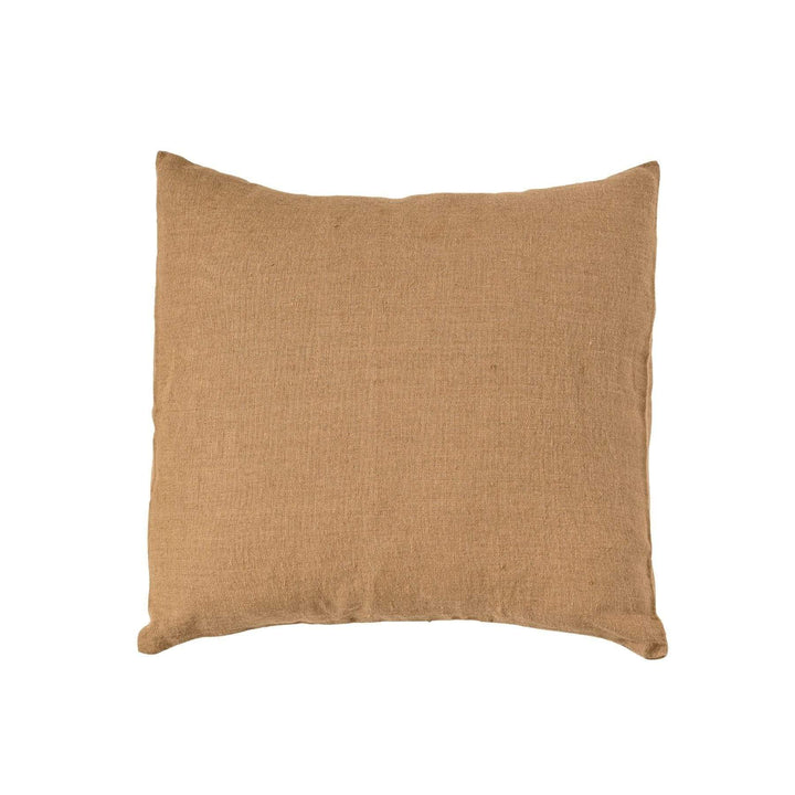Zoco Home Linen Pillow | Stonewashed Tobacco | 45x45cm