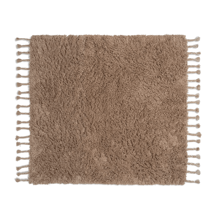 Zoco Home Long pile rug | Sand 140x140cm