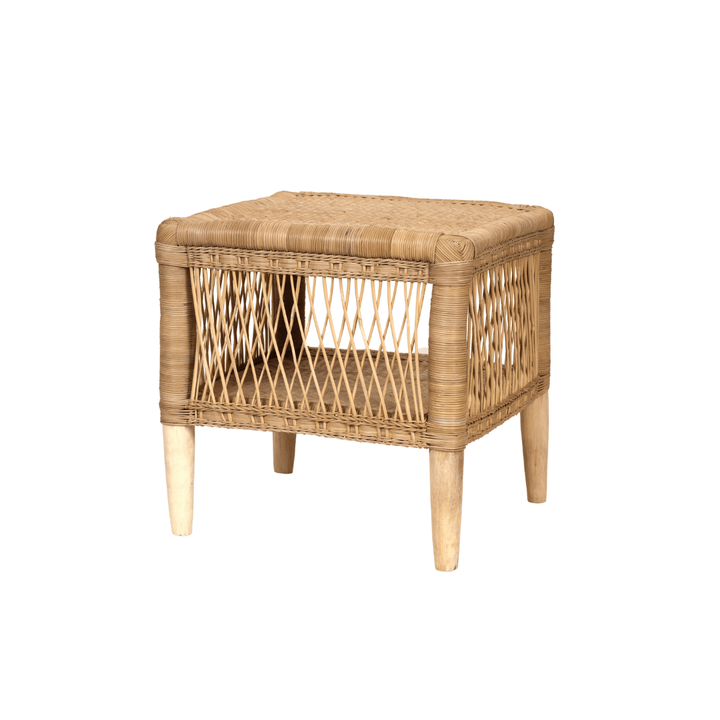 Zoco Home Malawi Side table | Natural 40x40x40cm