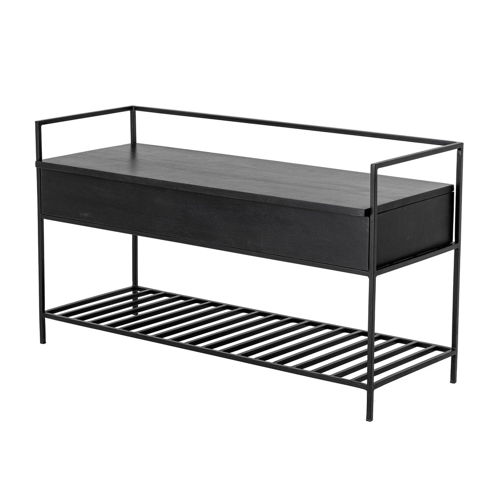 Zoco Home Mango Bench | Black 102x40x58cm