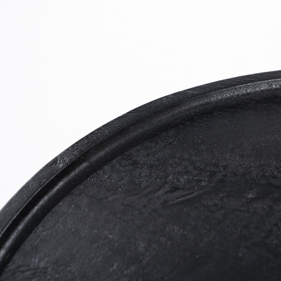 Zoco Home Mango Round Coffee table | Black 46x46x49cm