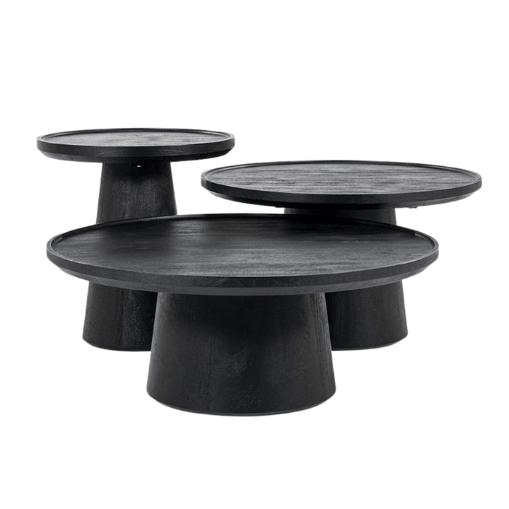 Zoco Home Rony Coffee table | Black 80x80x32cm