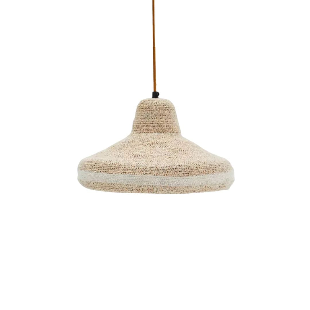 Zoco Home Moonj Ceiling Lamp | Natural/White 30x18cm