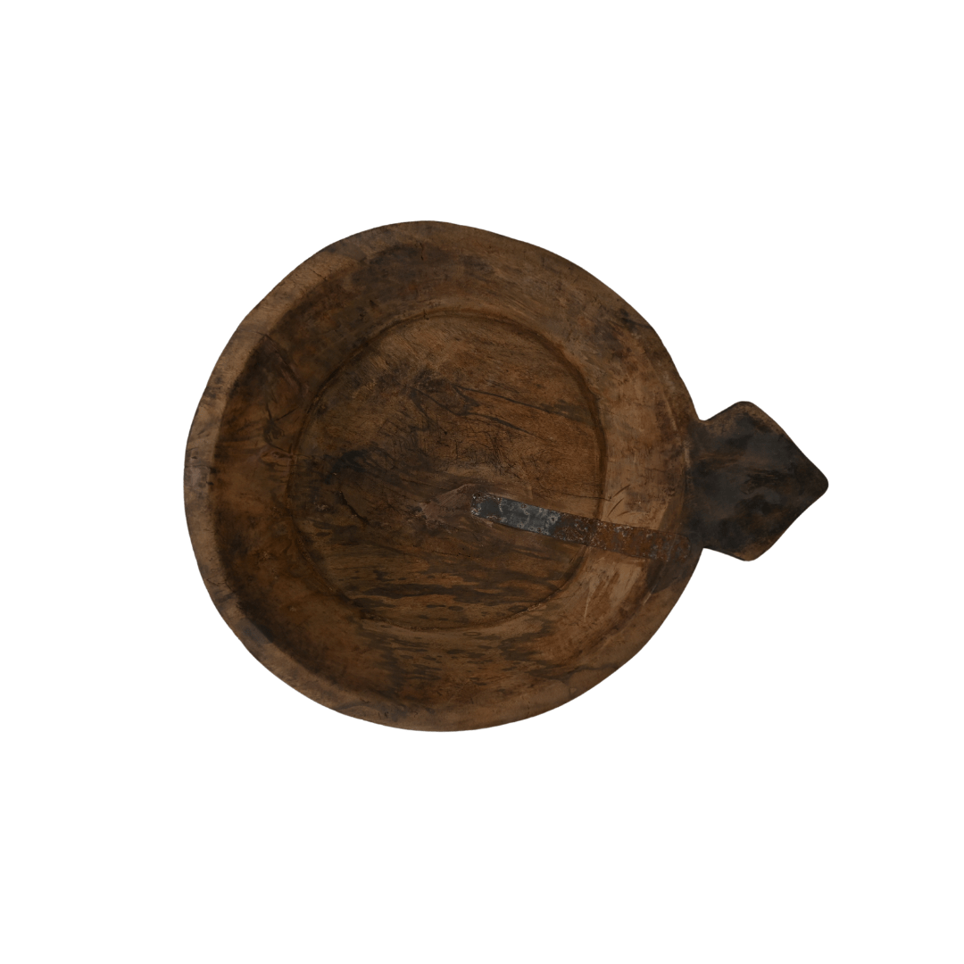 Zoco Home Mumbai wooden vintage bowl
