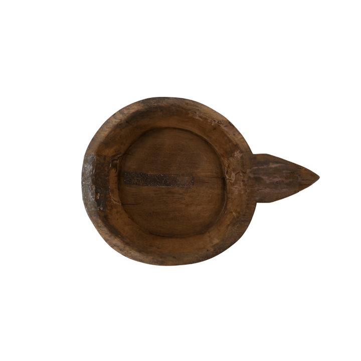 Zoco Home Mumbai wooden vintage bowl