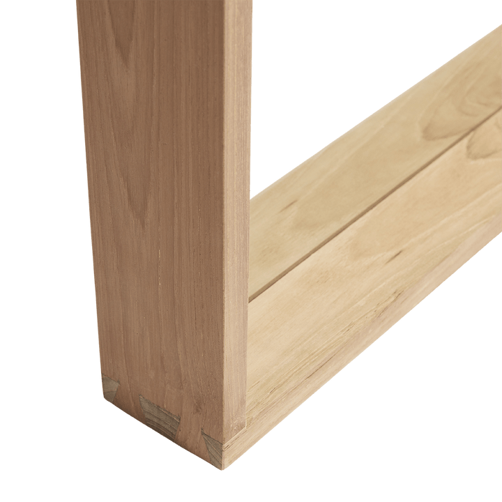 Zoco Home Natural Wall Mirror | Recycled Teak/Glass | 50x7x72cm