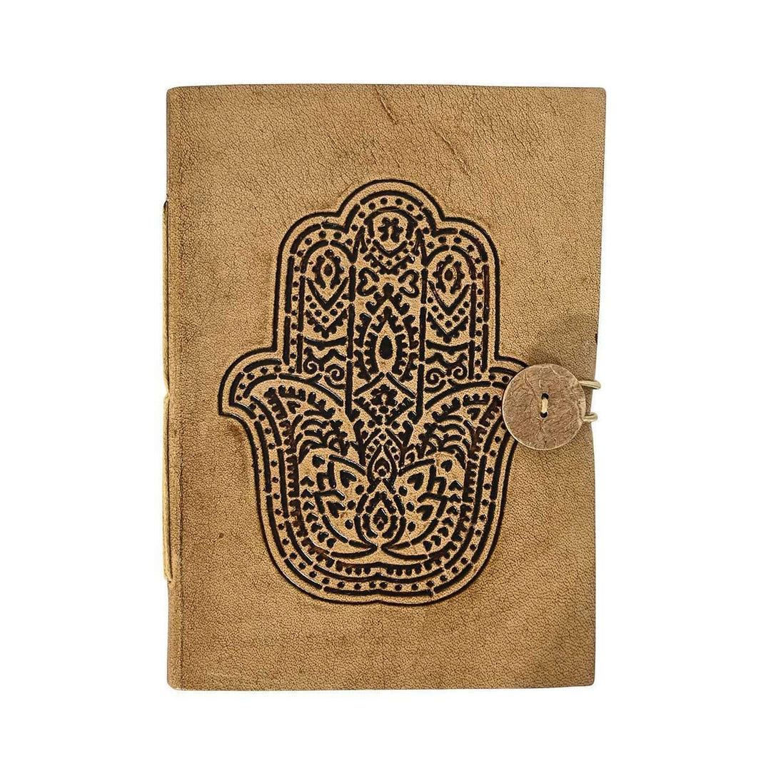 Leather notebook | Hand of Fatima | Large