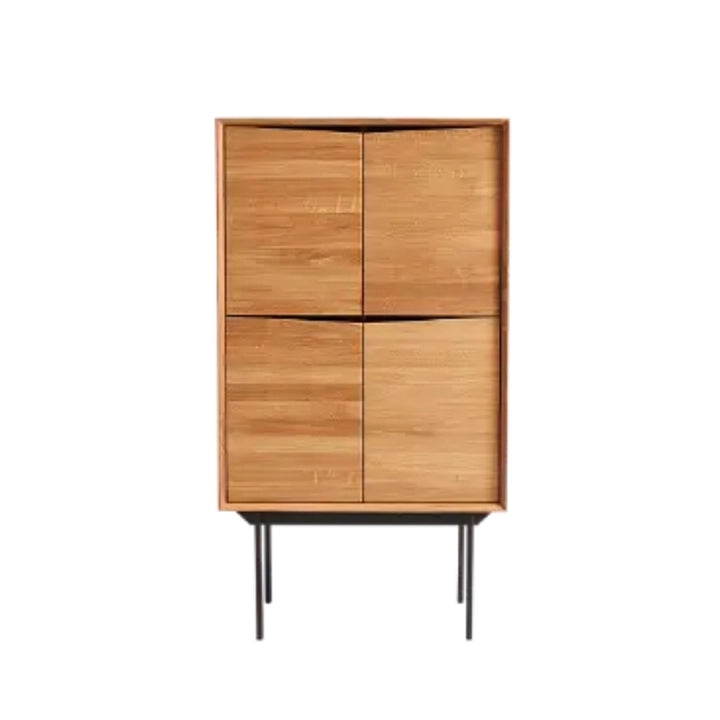 Zoco Home Furniture Oak Cabinet | Natural 85x45x155cm