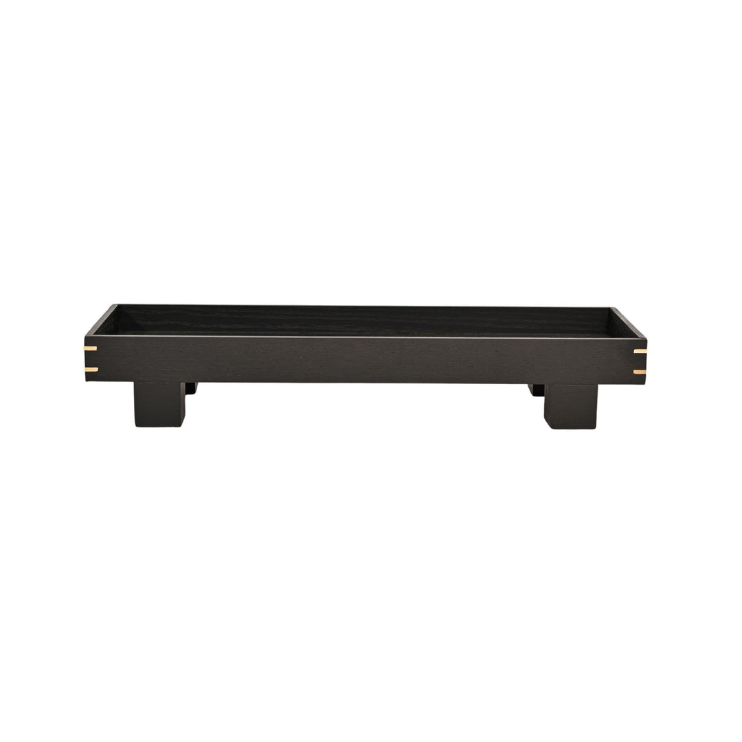 Zoco Home Home accessories Oak tray | Black 36x12x6cm
