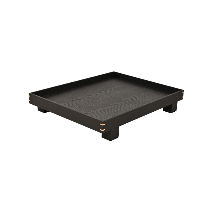 Zoco Home Home accessories Oak tray | Black 36x28x6cm