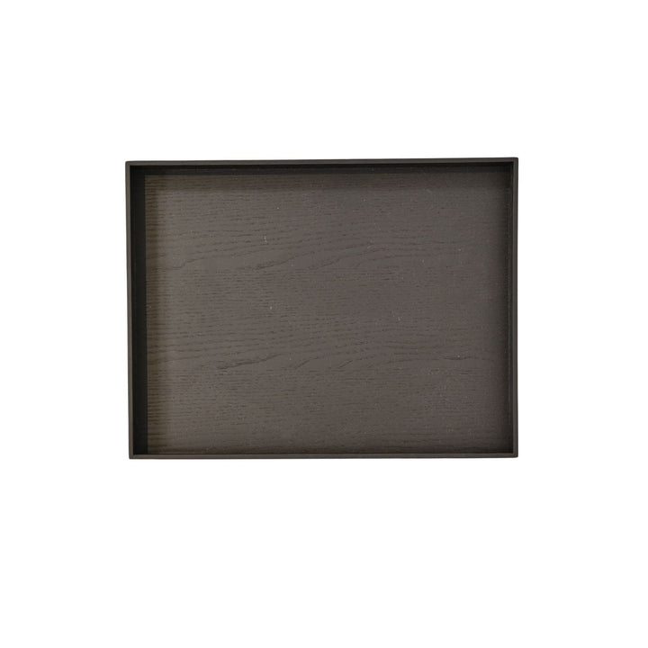 Zoco Home Home accessories Oak tray | Black 36x28x6cm