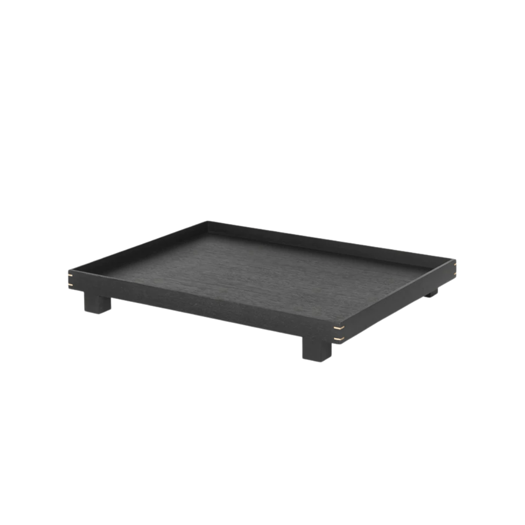 Zoco Home Home accessories Oak tray | Black 47x36x6cm