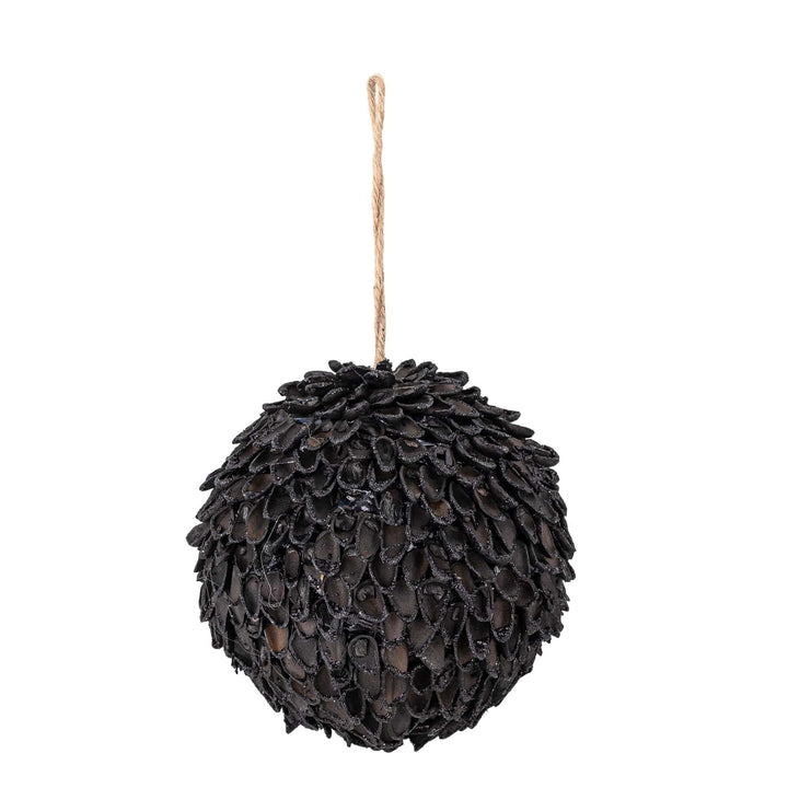 Zoco Home Pinecorn Ornament | Black 11.5x11.5cm