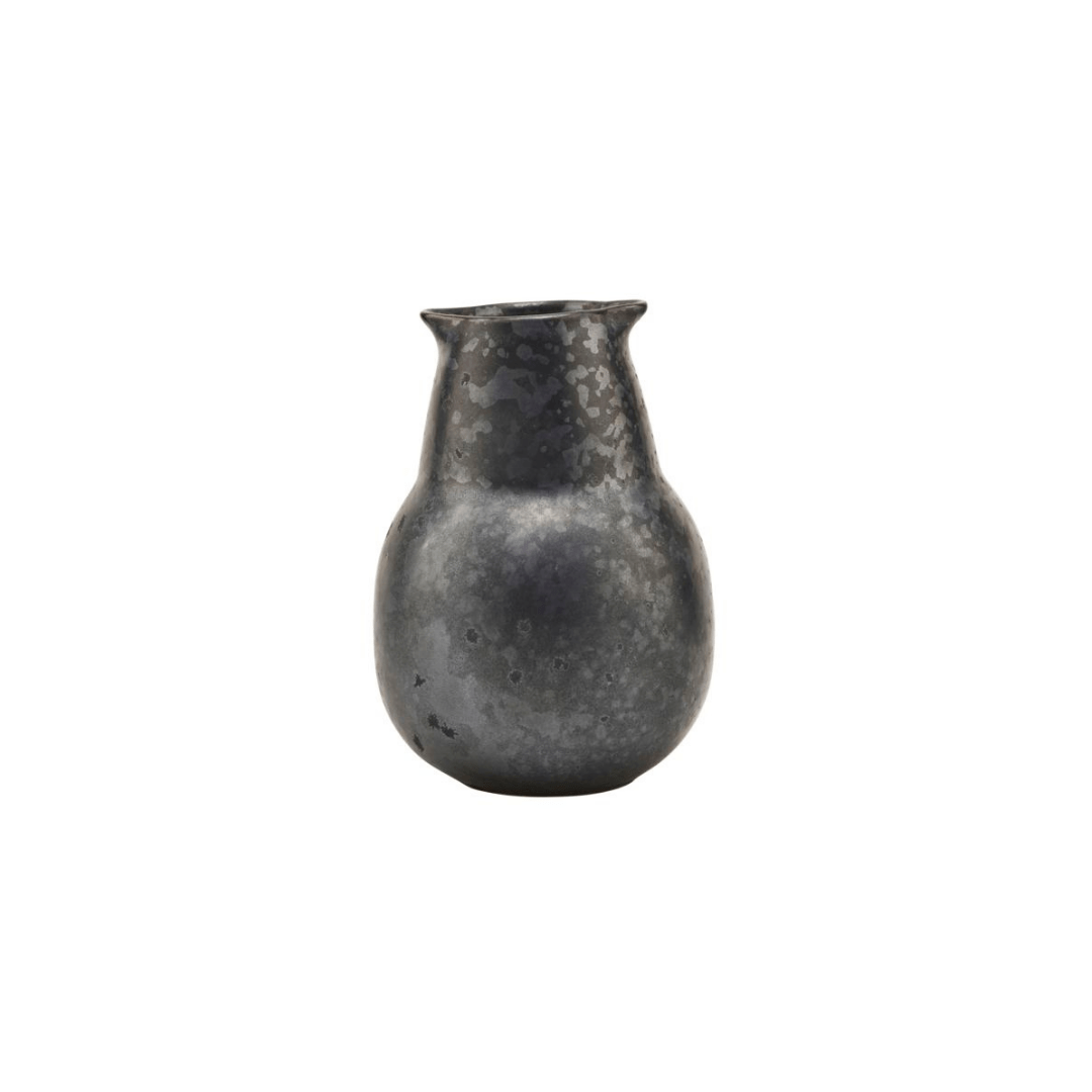 Zoco Home Pion Stoneware Bottle | Black 5.5x12cm