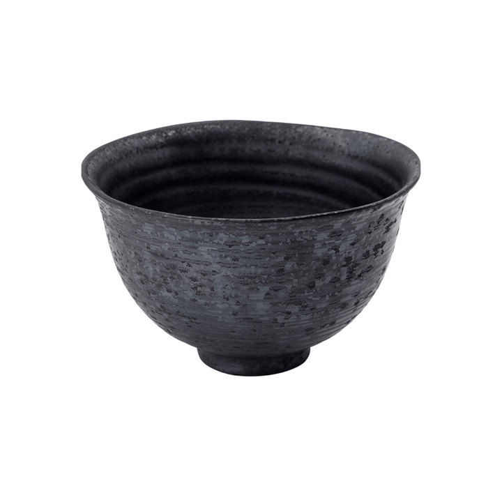 Zoco Home Pion Stoneware Bowl | Black 19.5x11.5cm