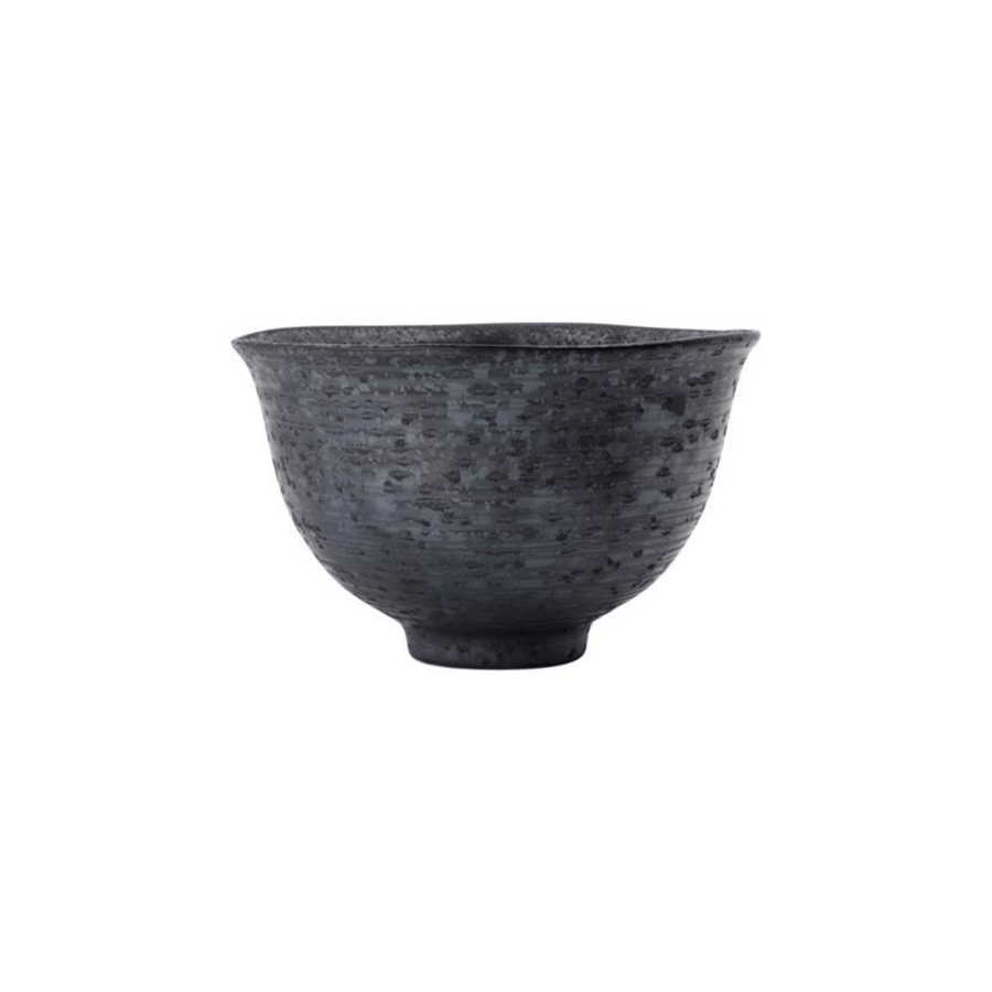 Zoco Home Pion Stoneware Bowl | Black 19.5x11.5cm