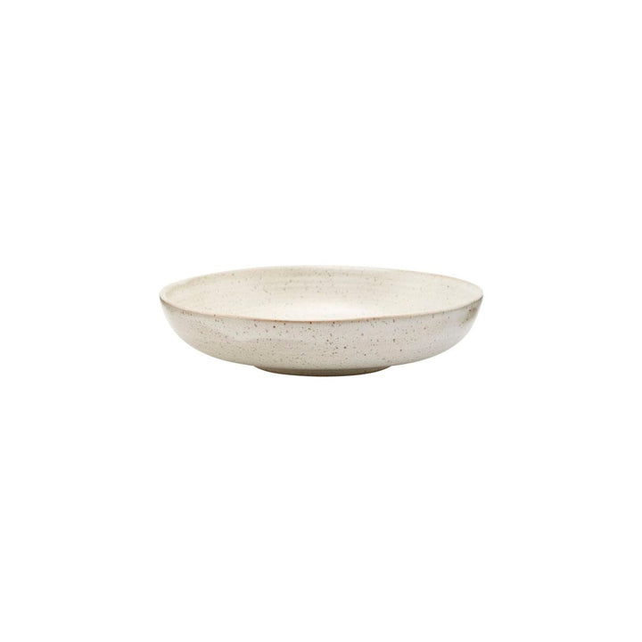 Zoco Home Home accessories Pion Stoneware Bowl | White/Grey 19x4cm