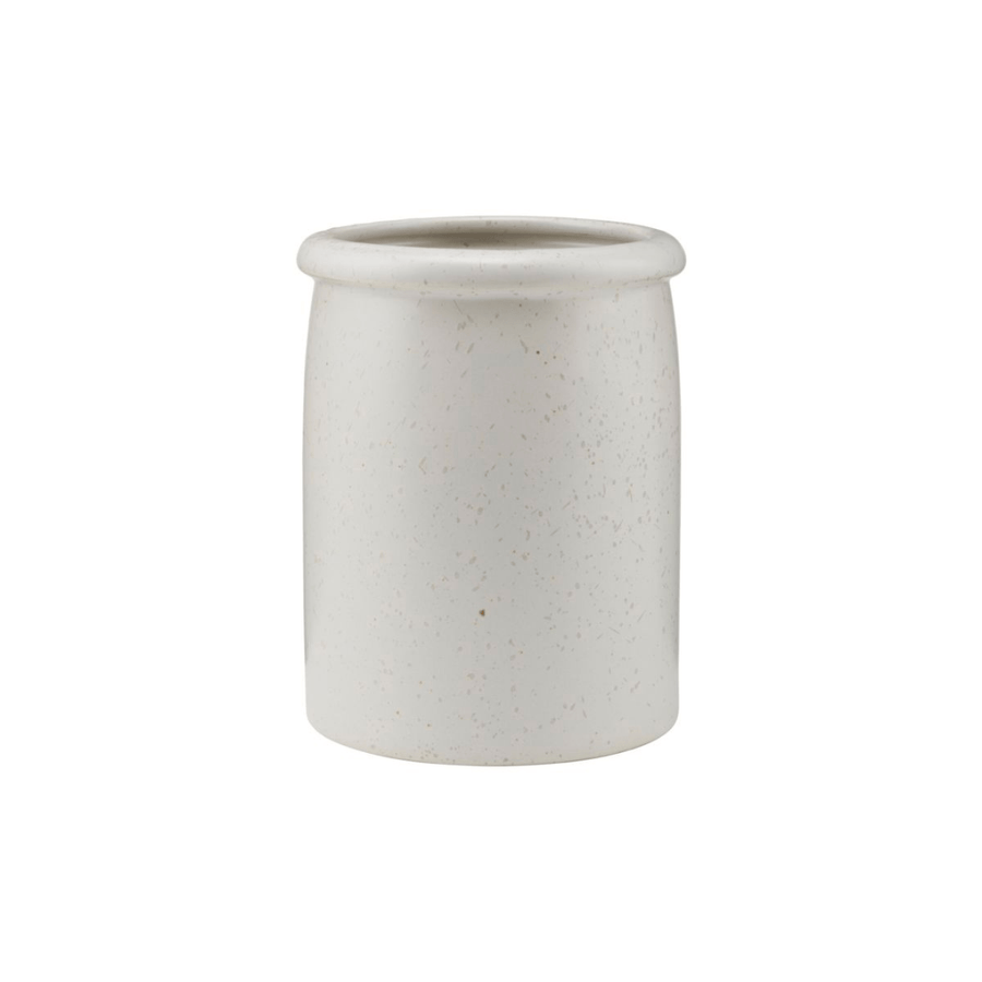 Zoco Home Pion Stoneware Jar | Grey 11.5x15cm