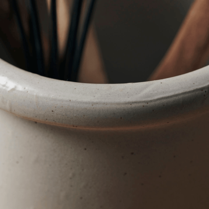 Zoco Home Pion Stoneware Jar | Grey 11.5x15cm