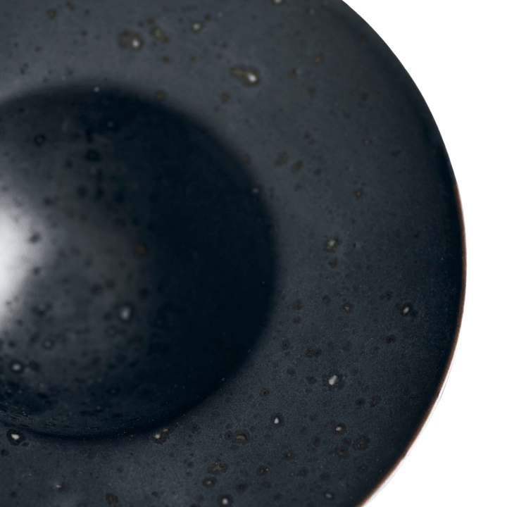 Zoco Home Pion Stoneware Pasta Plate | Black 25x6.5cm