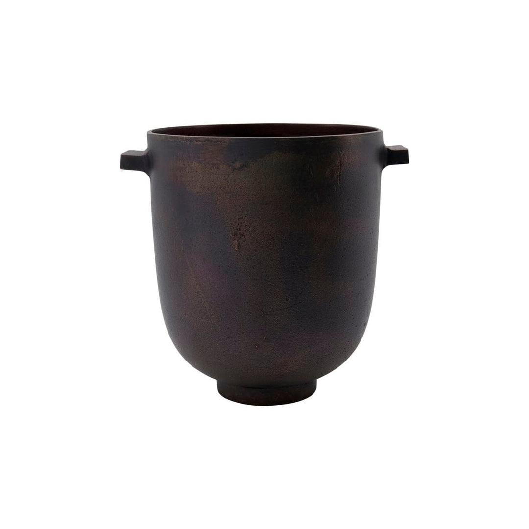 Zoco Home Planter | Browned Brass 20x24cm