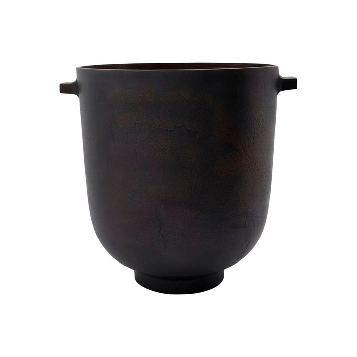 Zoco Home Home accessories Planter | Browned Brass 25x28cm