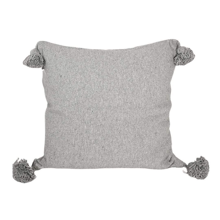 Zoco Home PomPom Cushion Cover | Grey pattern 50x50cm