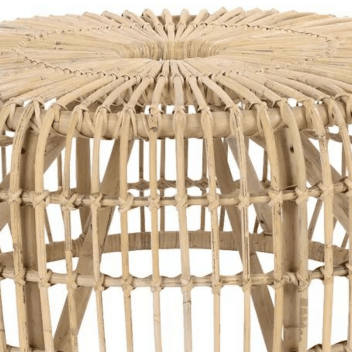 Zoco Home Rattan side table | Natural 80x35cm