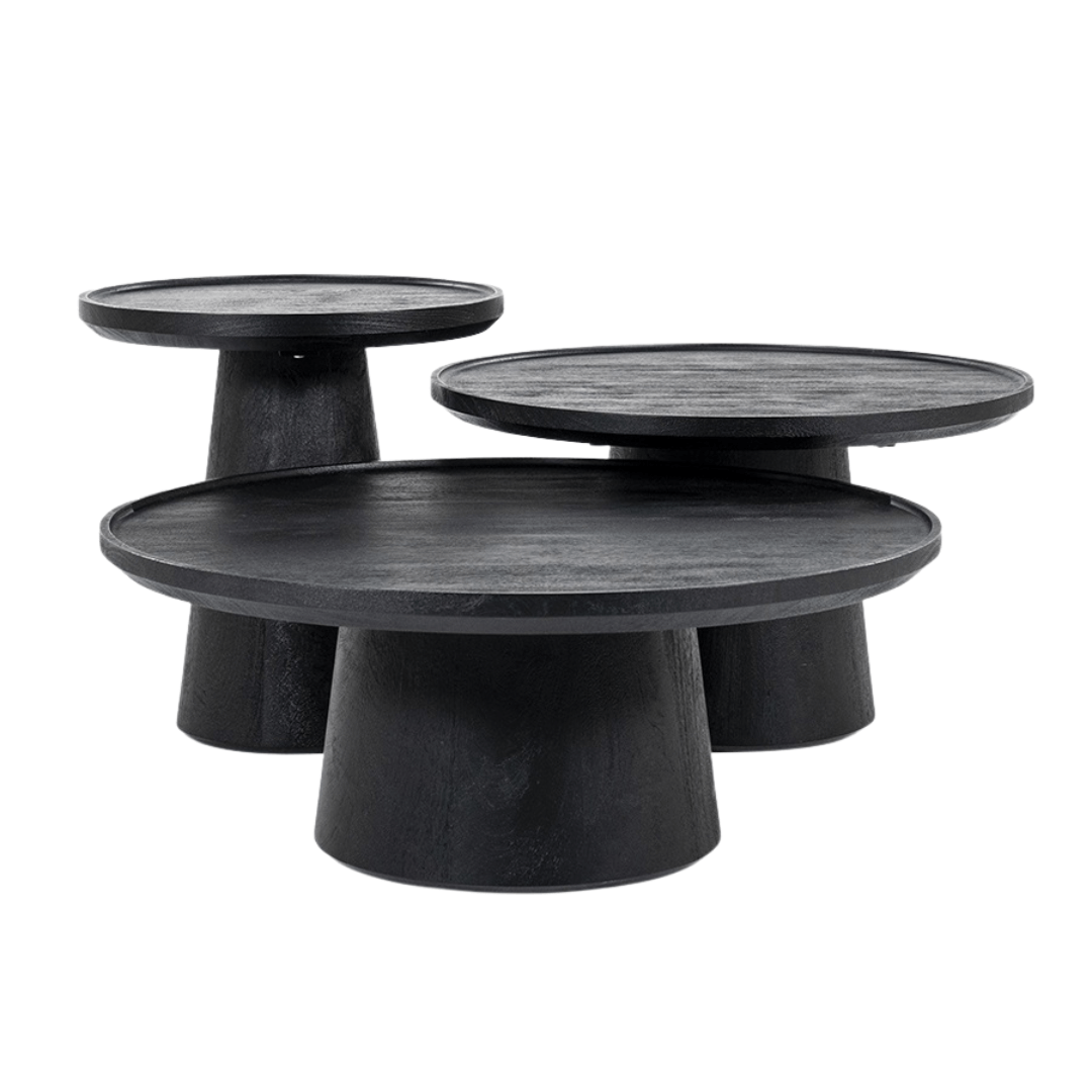 Zoco Home Rony Coffee table | Black 66x66x39cm
