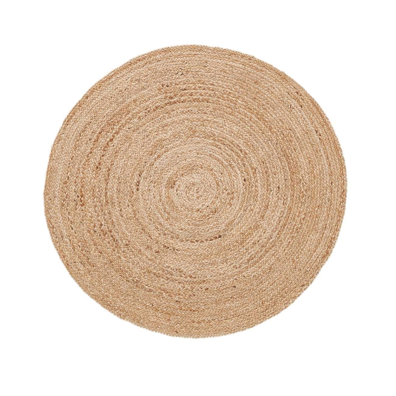 Round Jute Rug | Natural