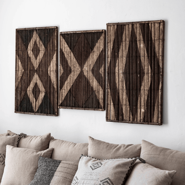Zoco Home Salampasu Bamboo Wall Panels 55x71